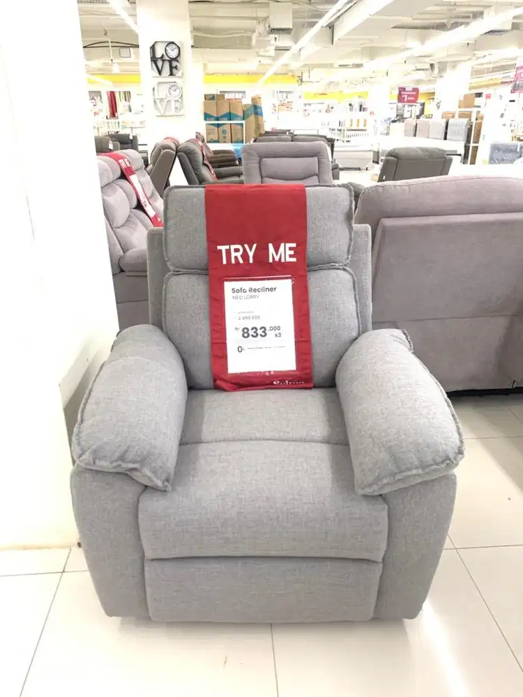 Obral murah sofa recliner