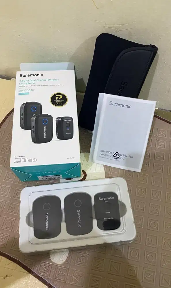 Saramonic set lengkap