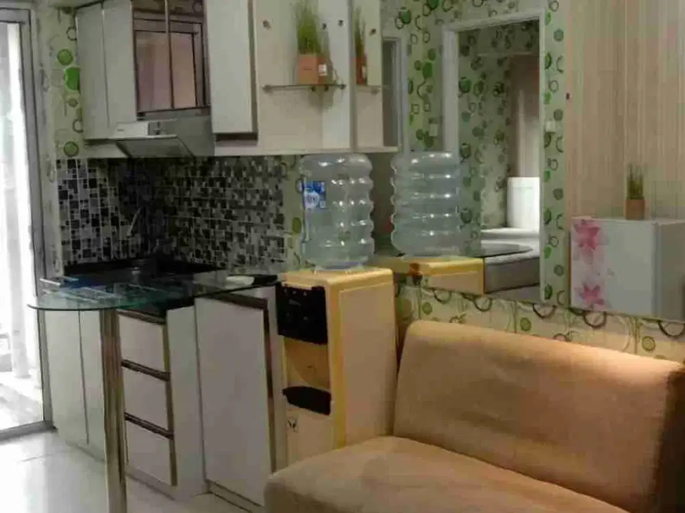 apartemen bassura 2 kamar furnished lantai bawah
