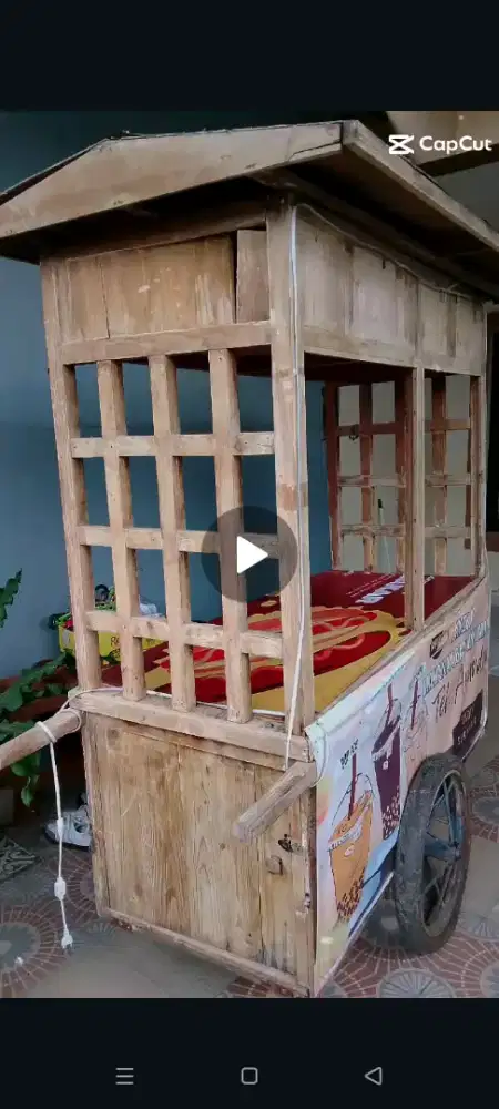 Di jual gerobak murah