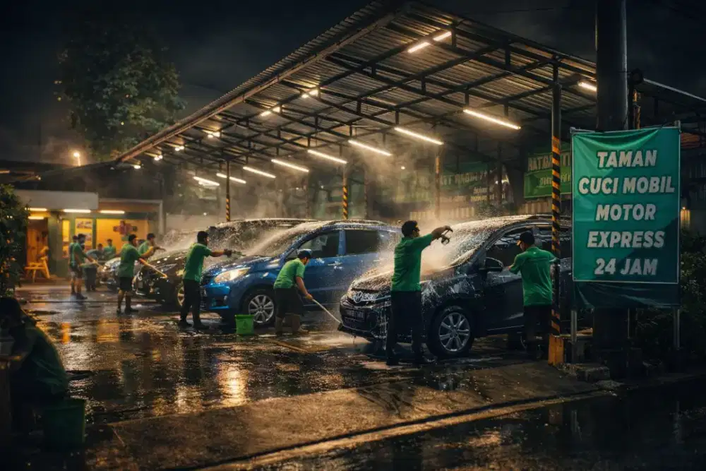 Loker KASIR Taman Cuci Mobil Karadenan