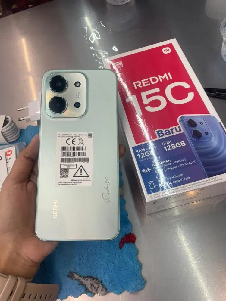 REDMI 15C 6/128 SEGEL GARANSI RESMI
