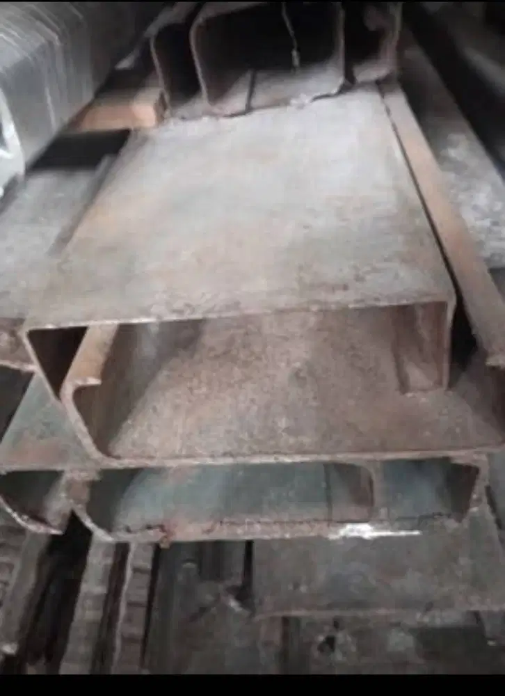 CUCI GUDANG!!! 13 Batang besi CNP 150x50x3,2 dan 2,3 mm FULL