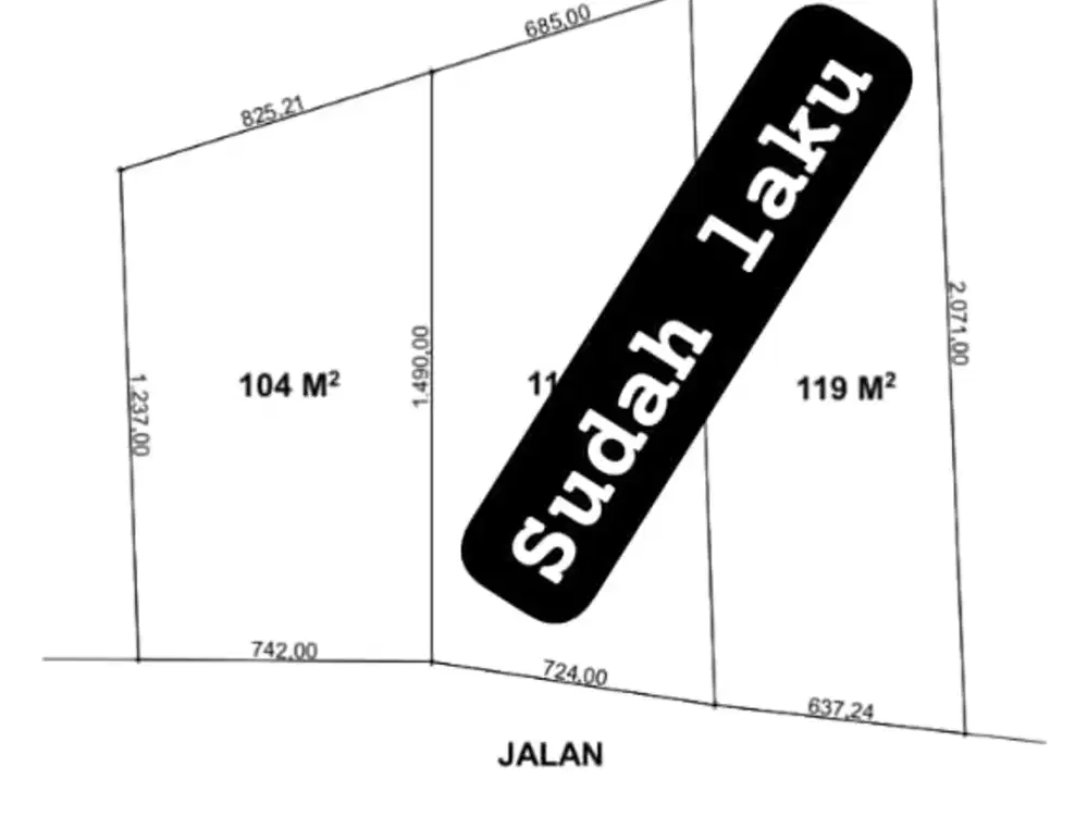 TANAH KAVLING MURAH DEKAT JALAN PALAGAN KM 10
