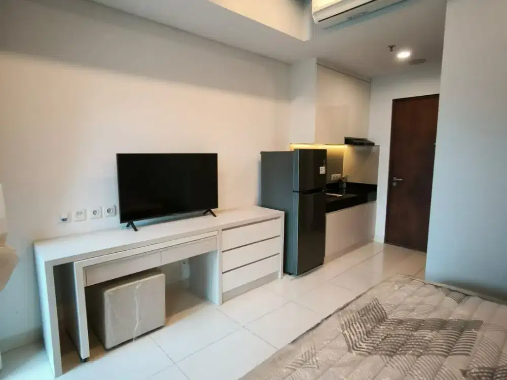 Dijual Apartemen Roseville Bersebelahan dengan Garden Type Studio 30sqm Fully Furnish - Fasilitas Lengkap