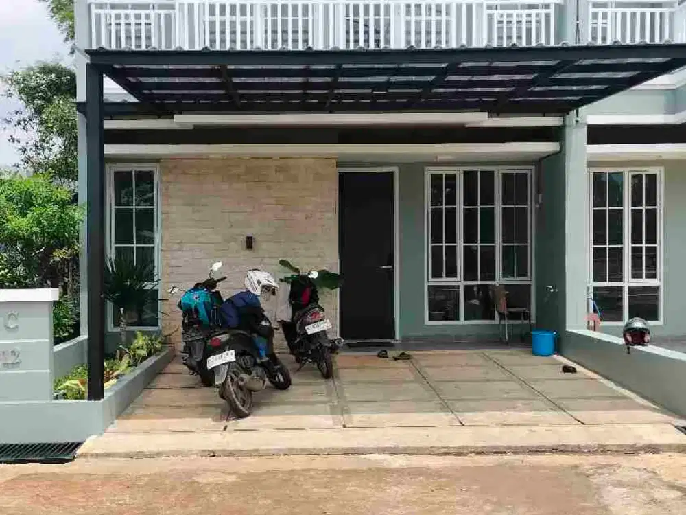 DIJUAL TOWNHOUSE KEREN HANYA 100 METER DARI JALAN RAYA KEDUNG HALANG, JL RAYA BOGOR, KOTA BOGOR