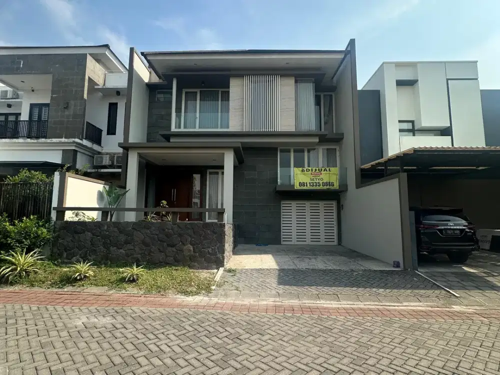 rumah splitlevel split level citraland fullerton dkt rafles btg newton