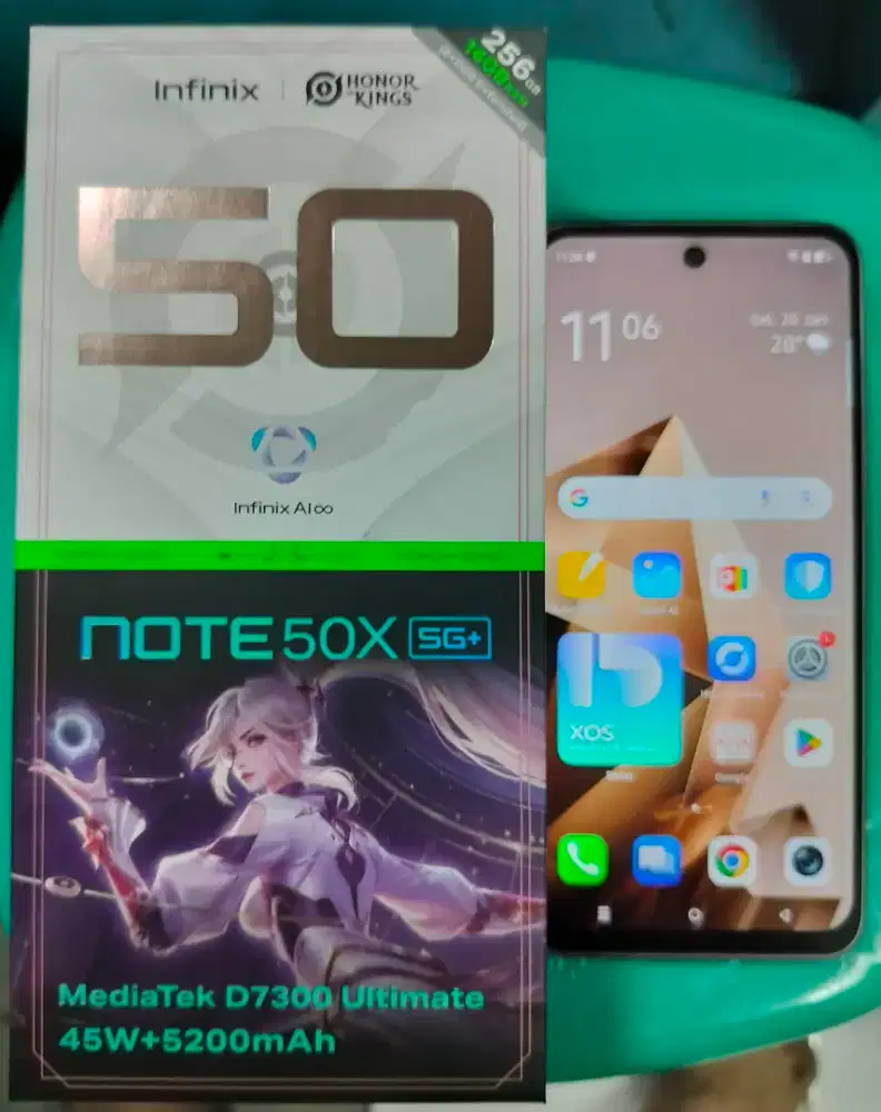 INFINIX NOTE 50X 5G 8+8/256Gb FULLSETT