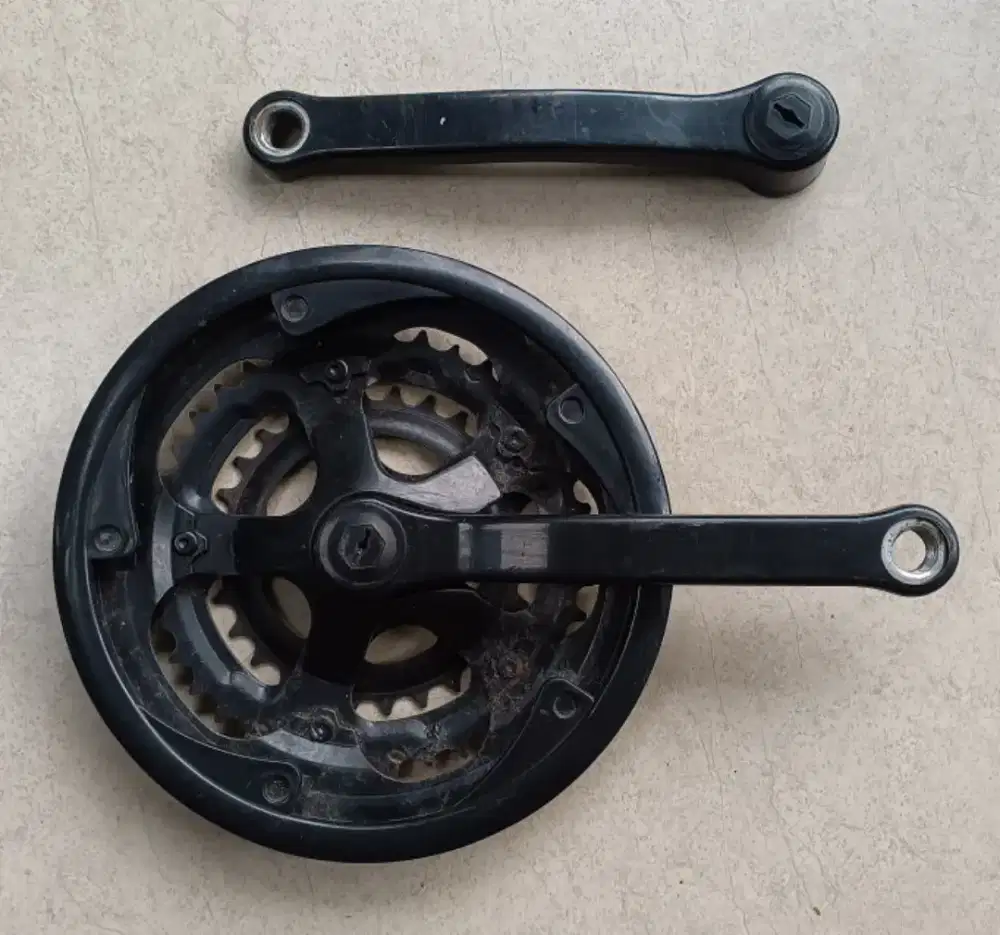 Crank triplesepeda mtb