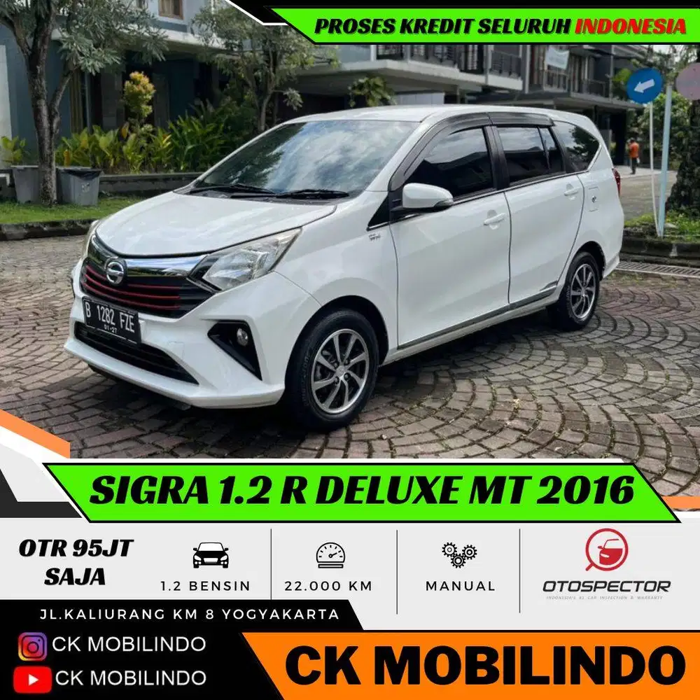 Daihatsu Sigra R Deluxe Manual 2016 ANTIK SIMPANAN DP Minim Calya