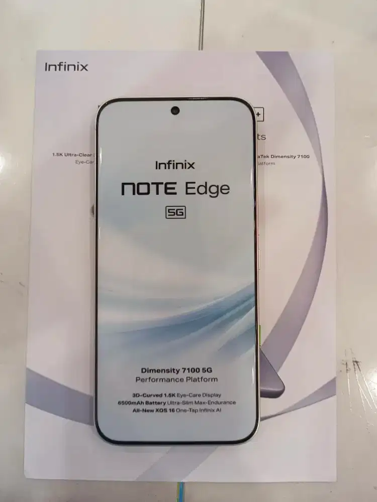 New Infinix Note Edge 5G+