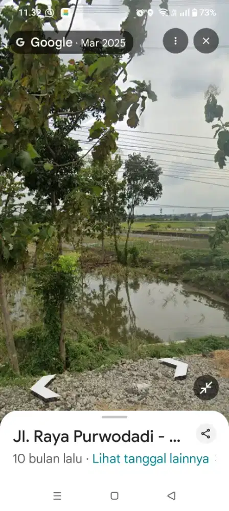 Djual Sawah Depan Rumah Sakit Permata Utama