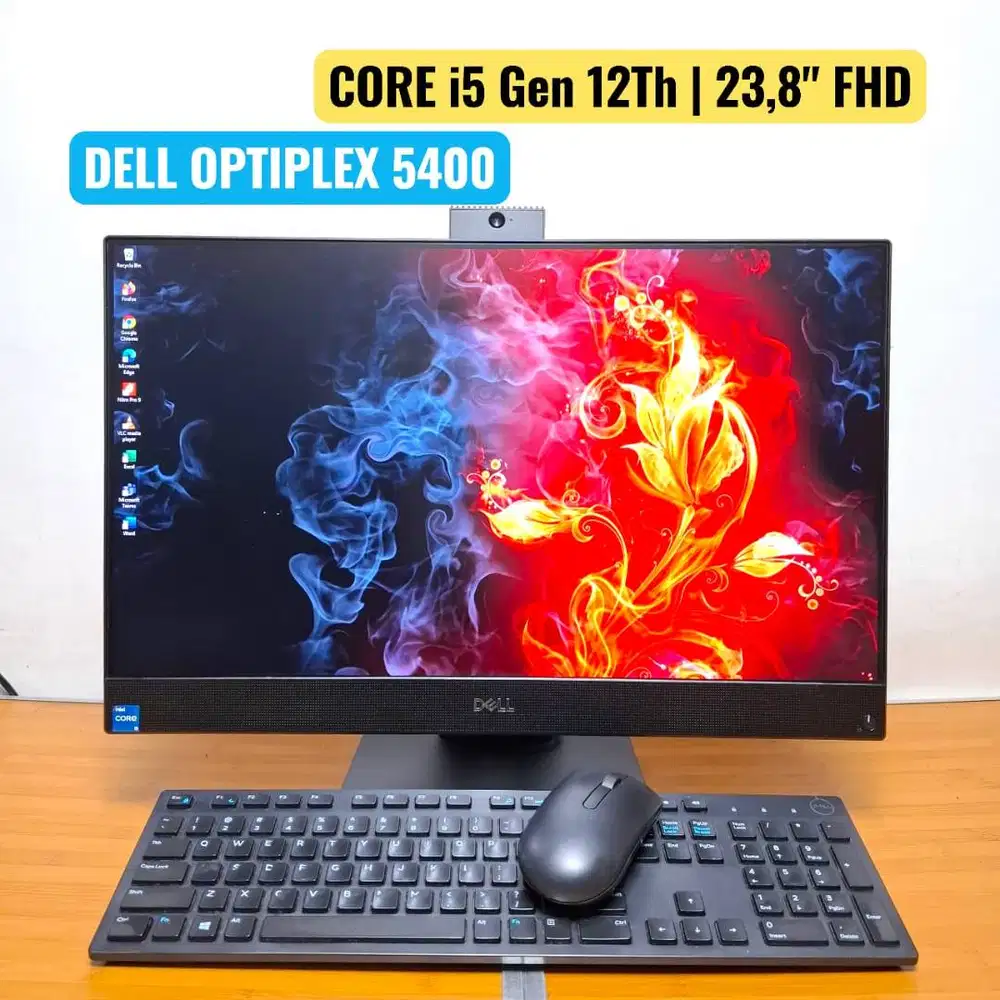 ALL IN ONE PC Dell Core i5 Gen 12 Layar 23,8 FRAMLESS
