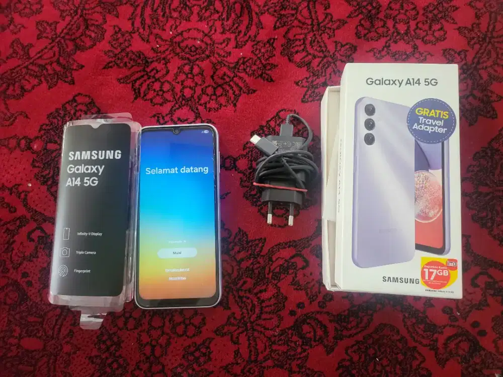 Samsung Galaxy A14 5G 6/128 Mulus Fullset di Condet