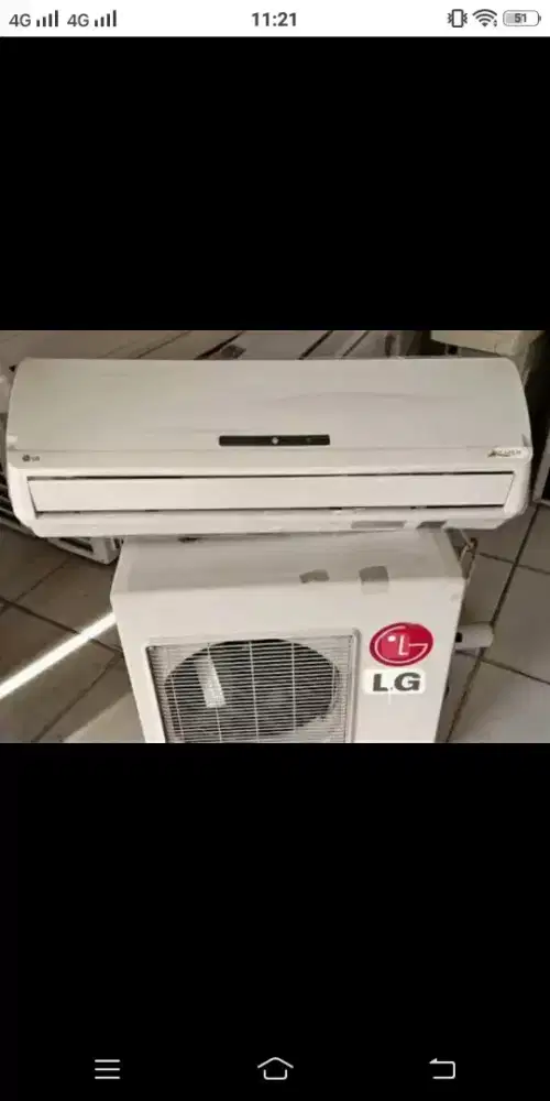 Ac lg 1pk mesin dijamin dingin