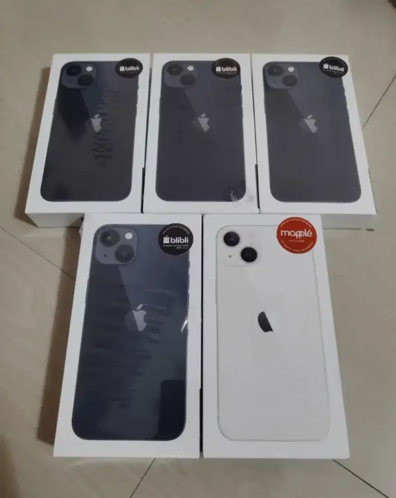 IPHONE 13 128 GB NEW SEGEL BNIB GARANSI RESMI INDO