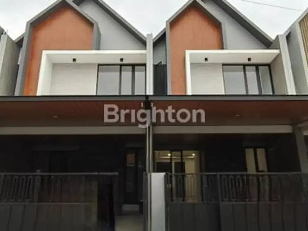 Rumah Modern Baru di kawasan hunian eksklusif Manyar Tirtoyoso desain Baru lebih Modern