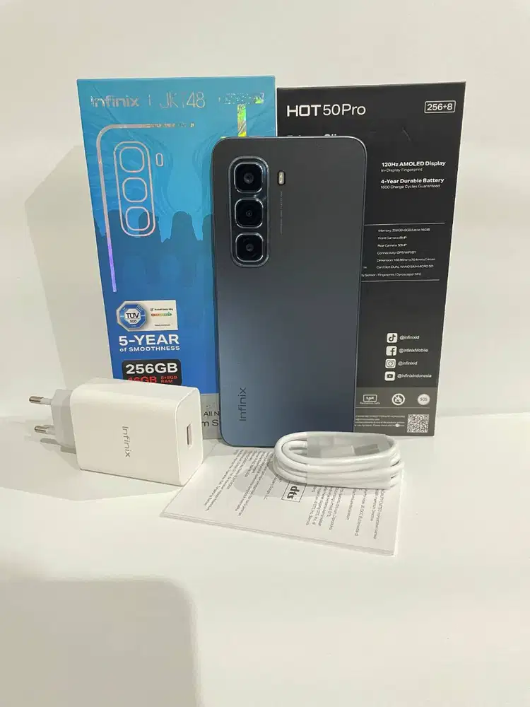 Infinix Hot 50 Pro 8/256GB like new fullset no minus
