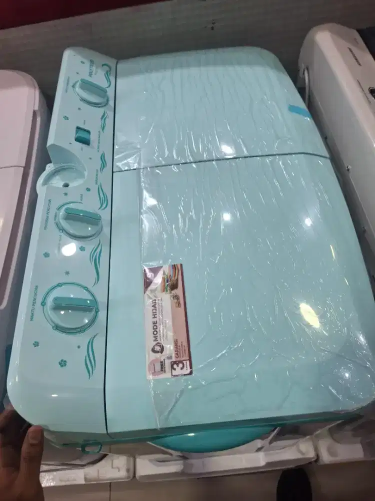 MESIN CUCI 8KG POLYTRON PROMO KREDIT BUNGA RINGAN