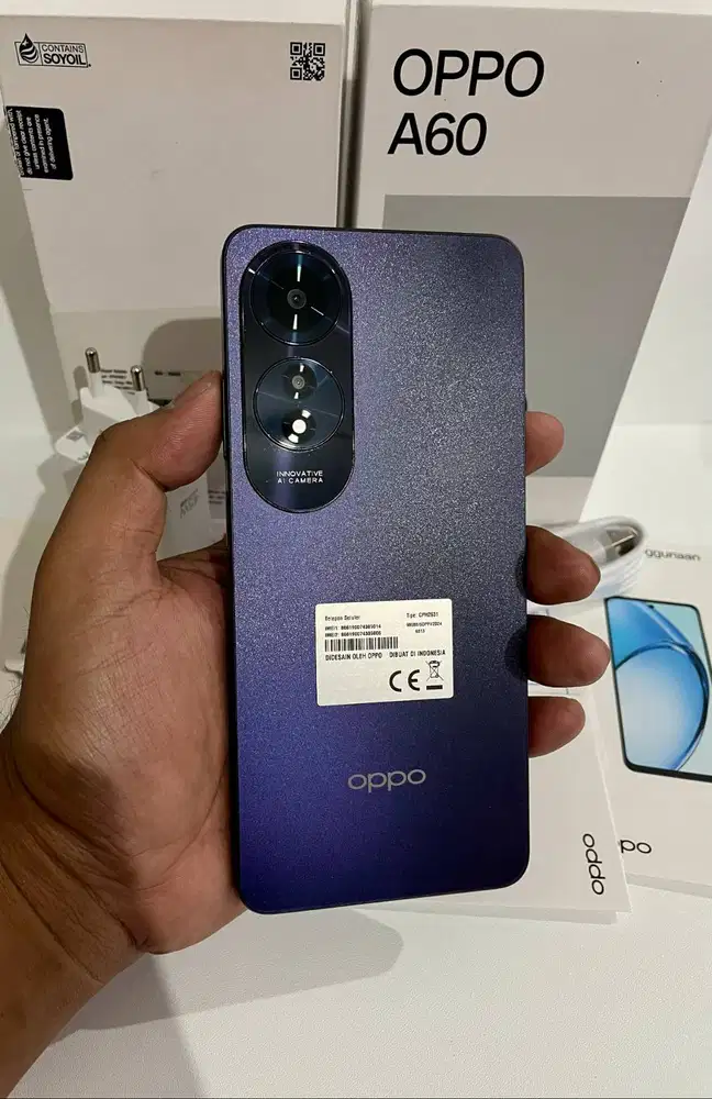 Oppo A60 8/256GB no minus like new fullset istimewa