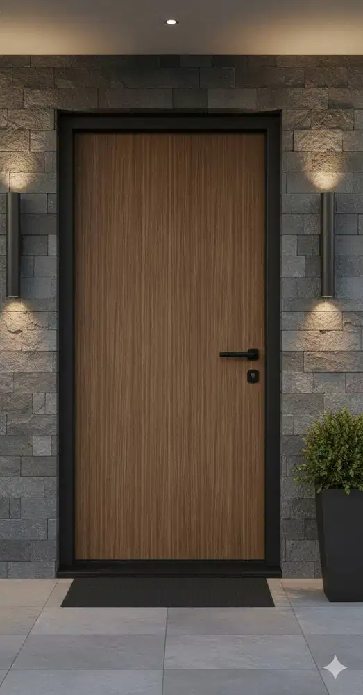 TACO Daun Pintu Minimalis Modern Lapis HPL Custom Ukuran dan Motif