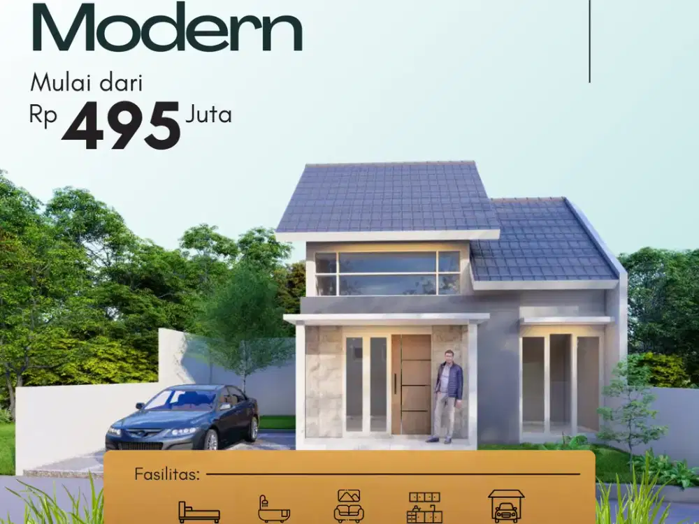 Hunian Strategis Margodadi Dekat Pasar Godean, Nilai Investasi Terus Naik!