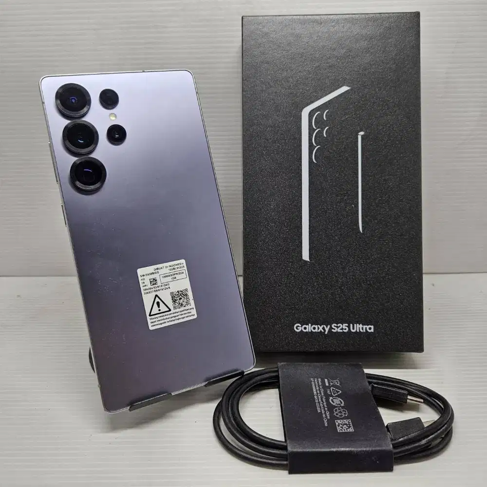 HOT SALE! SAMSUNG GALAXY S25 ULTRA TITANIUM SILVER BLUE 12/512 SEIN NO