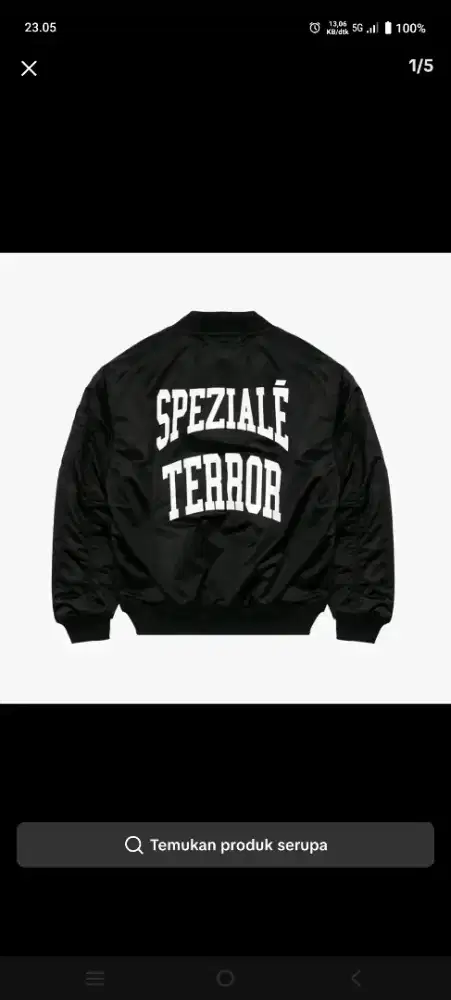 Jaket bomber Spezial Terror