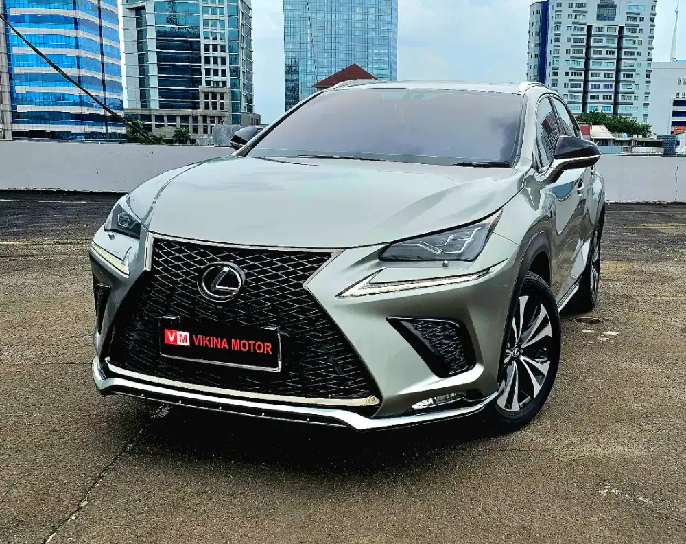 Lexus Nx300 F-Sport Nik 2019 Sonic Titanium (Interior Red) Km 48rb