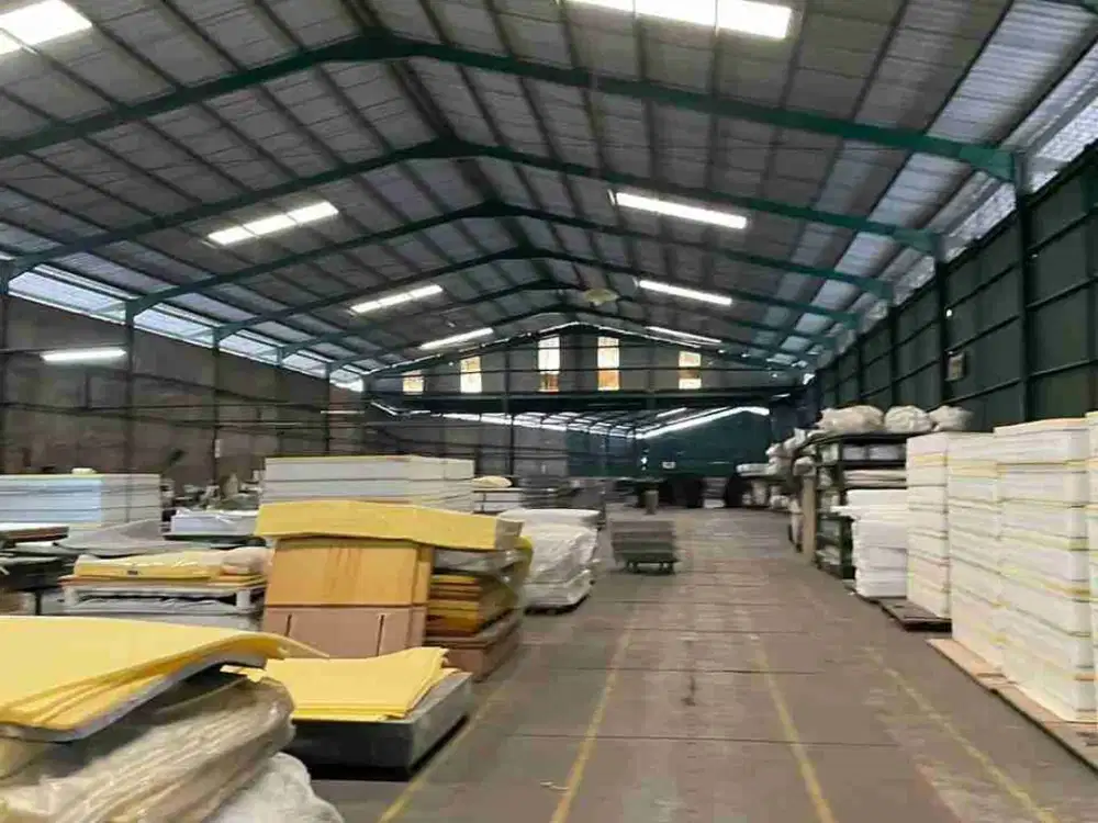 DIJUAL DAN DISEWA GUDANG LUAS 5281 M2 AKSES CONTAINER 40FT DI PASIR JAYA JATIUWUNG TANGERANG