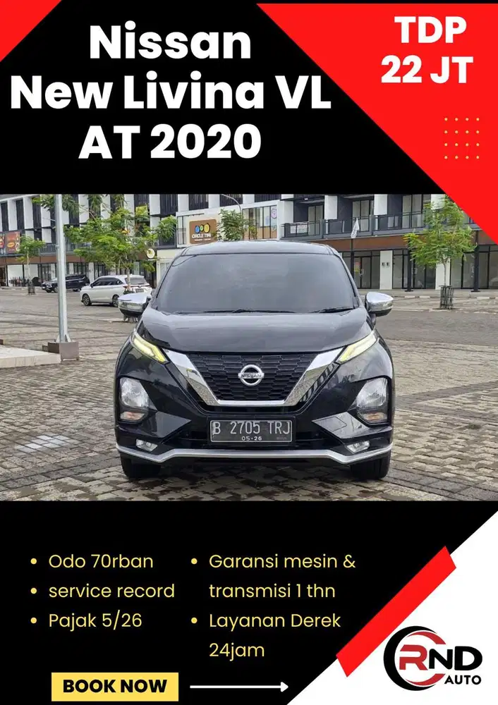 Nissan Livina VL AT 2020 Bensin