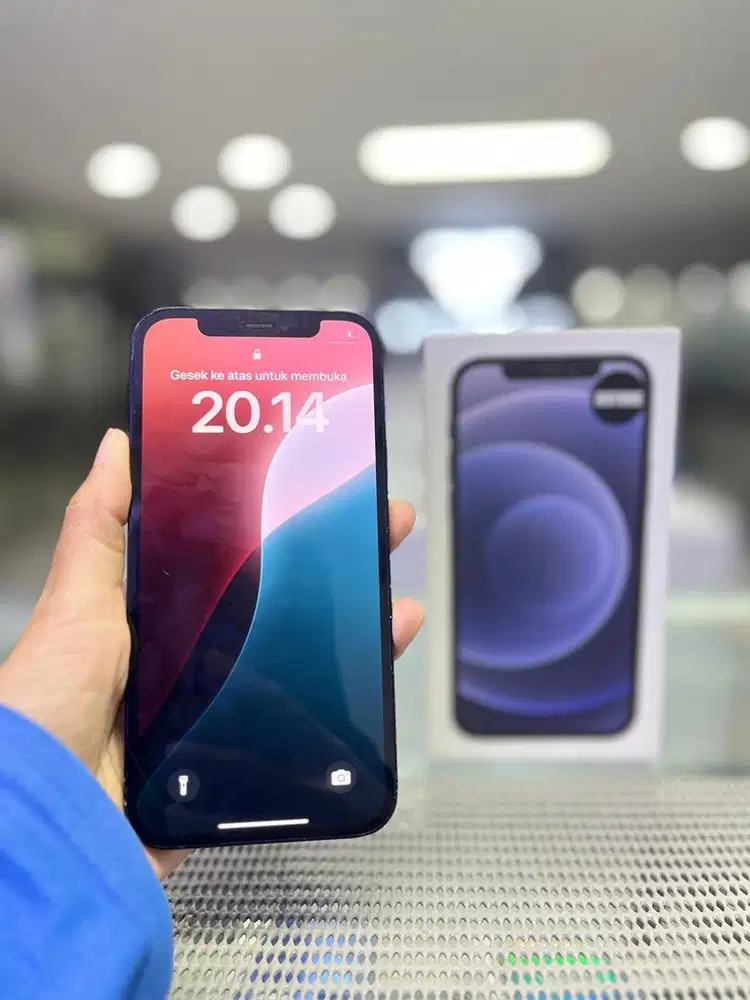 iPhone 12 128gb fullset, ex garansi internasional