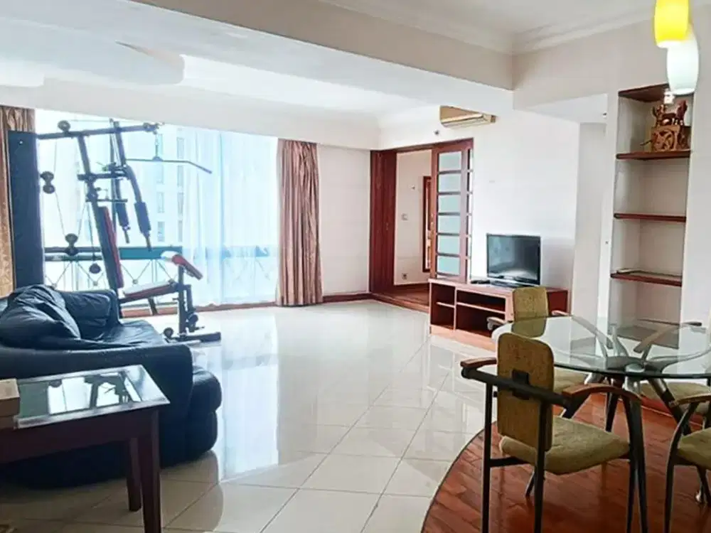 Disewa Taman Anggrek Condominium, 2 Bedroom, 115jt perTahun, Fully Furnished