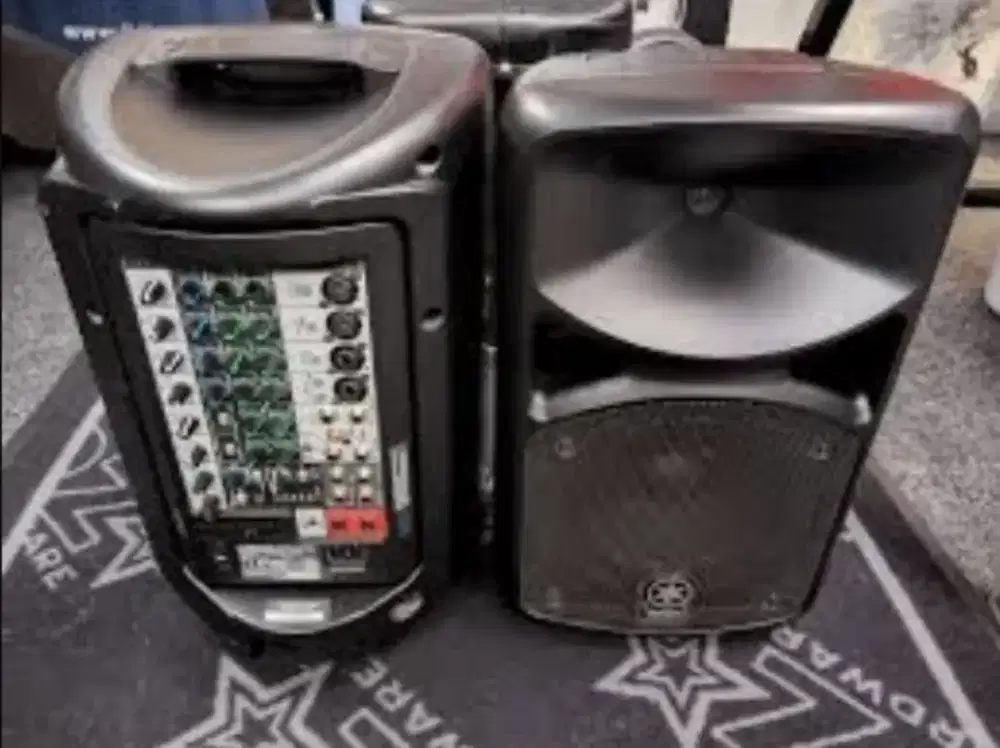 JUAL CEPAT BU!!! Yamaha Stagepas Speaker Aktif mixer PA original