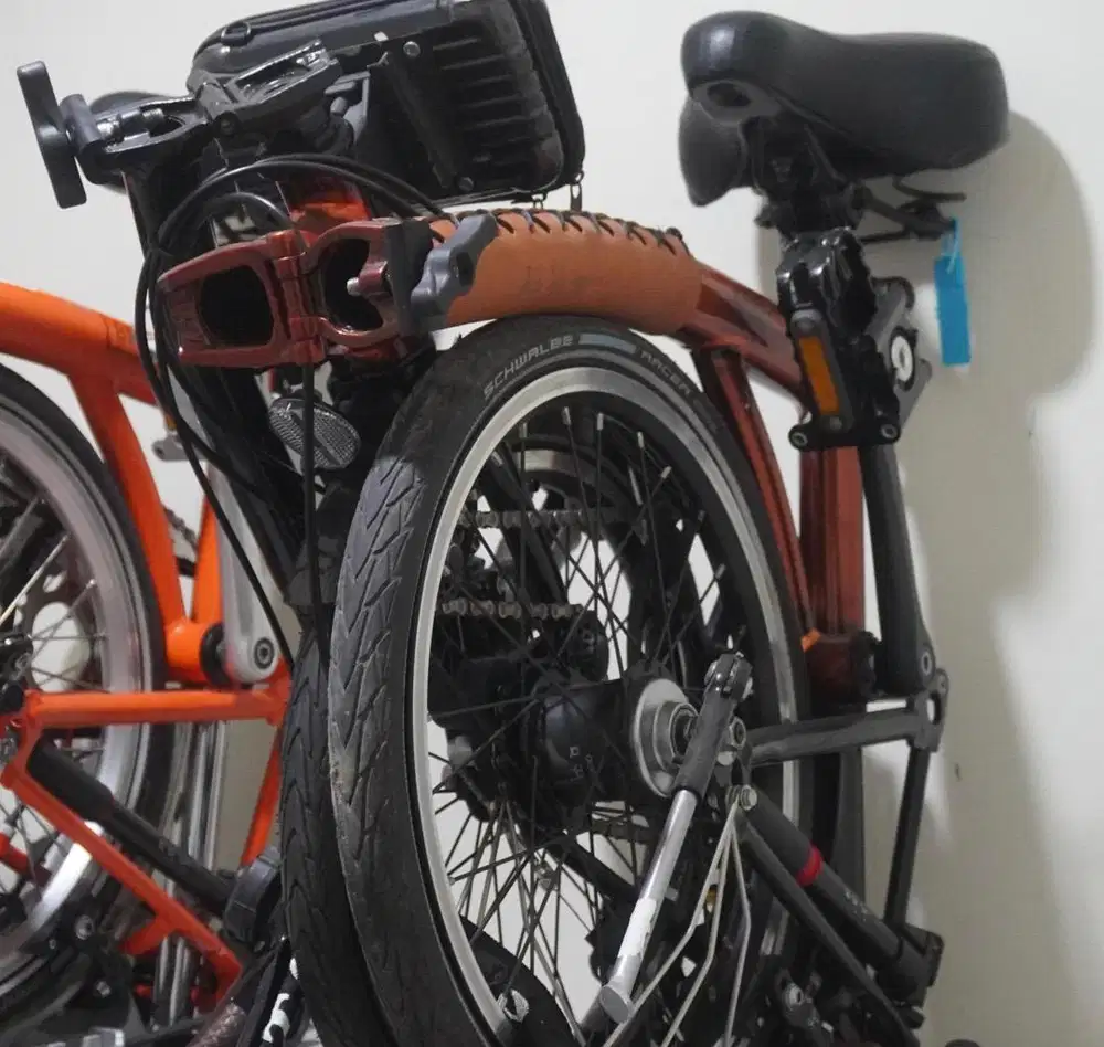 Brompton M6L Flame Lacquer