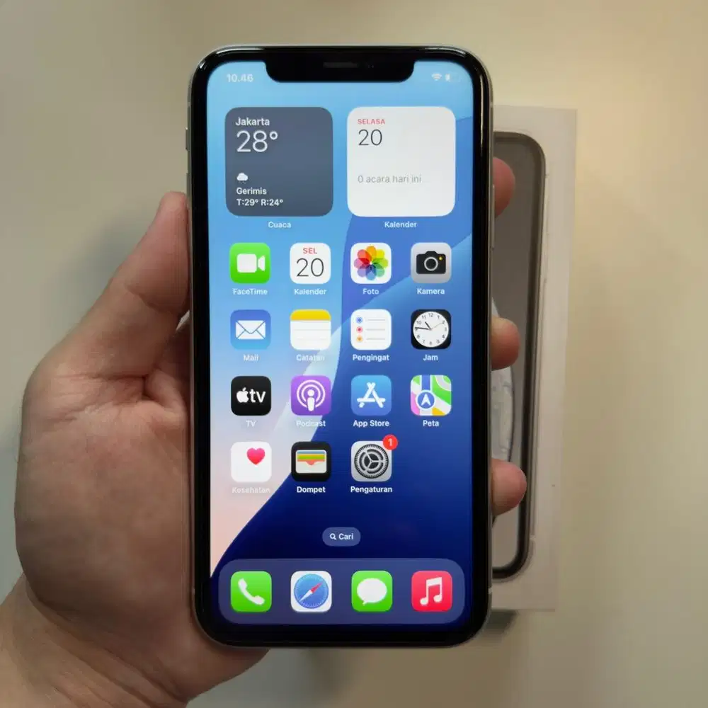 iPhone XR 64GB White - iBox Fullset