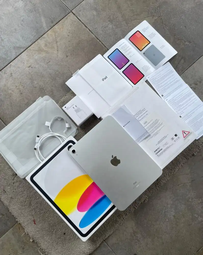 iPad Gen 10 64gb iBox Resmi Garansi ON Fullset