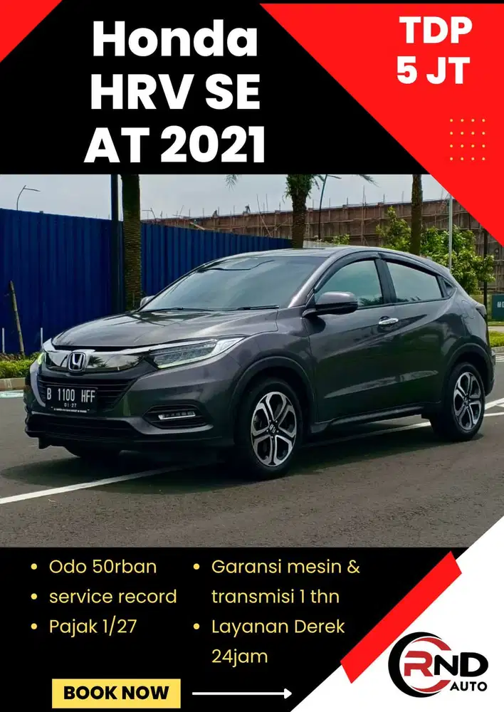 Honda HR-V SE AT 2021 Bensin