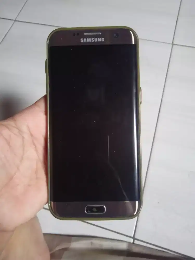 Jual cepat Samsung s7 ram 4/32 edge minus shadow ,hp only