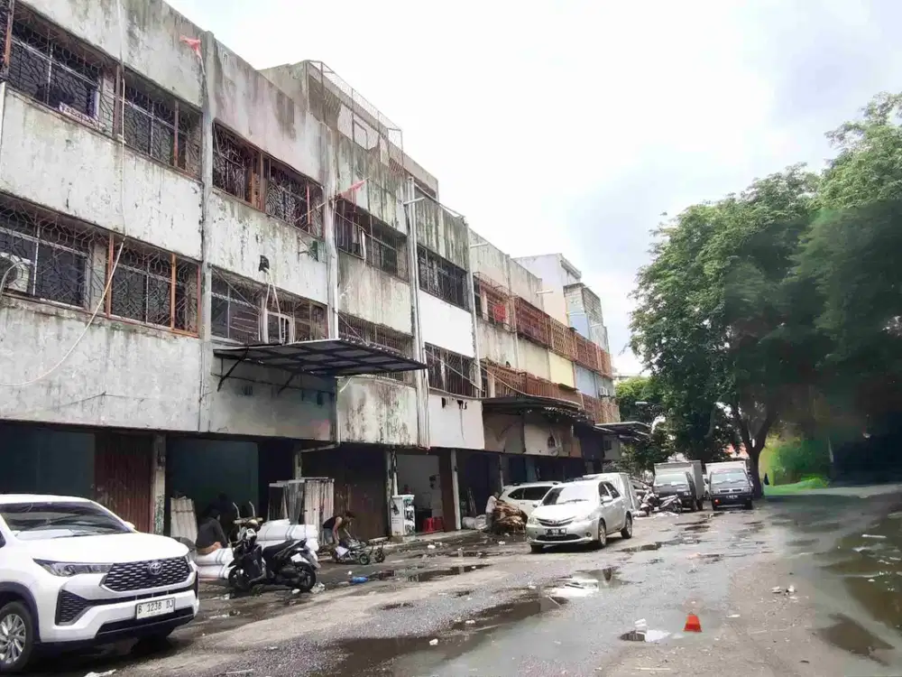 RUKO TEXTILE DI KAWASAN BISNIS TANAH ABANG 3.5 LANTAI ADA LIFT BARANG