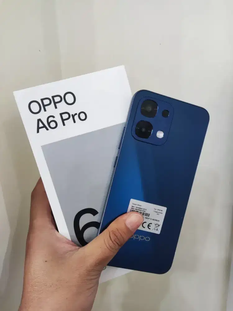 Oppo a6 pro 4g ram 8/256 second