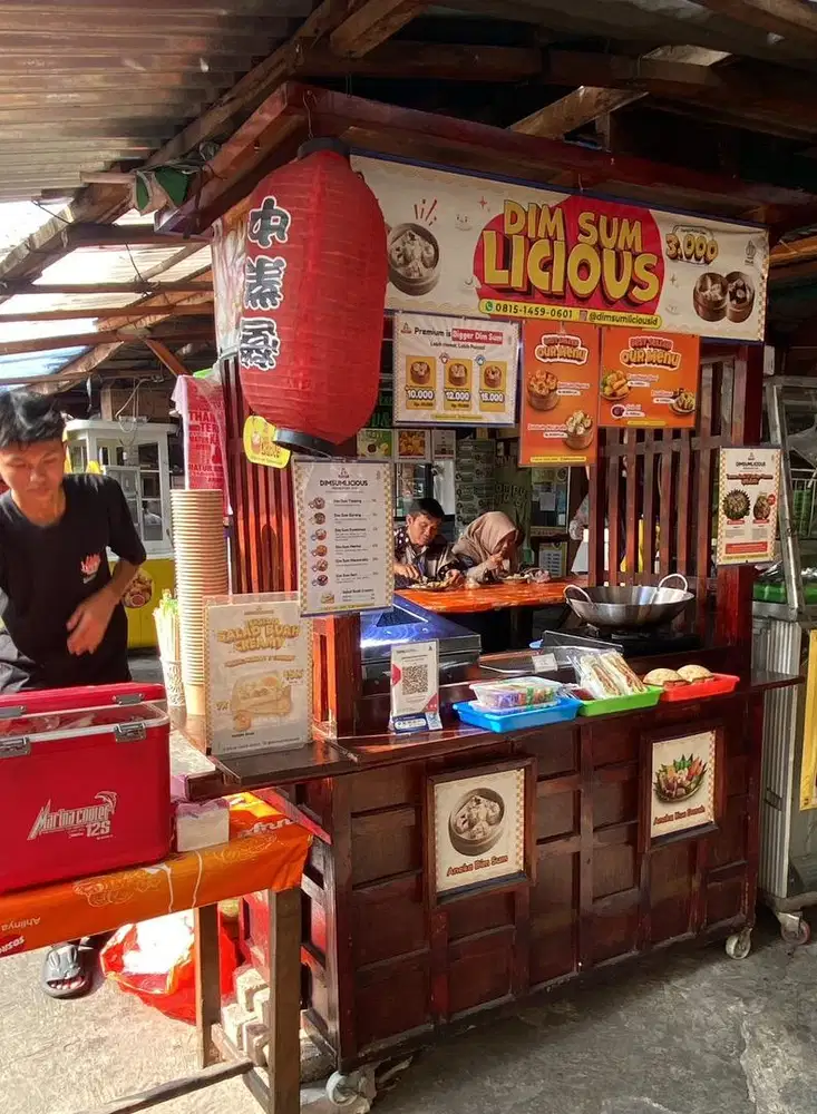 Dijual! Gerobak Dimsum