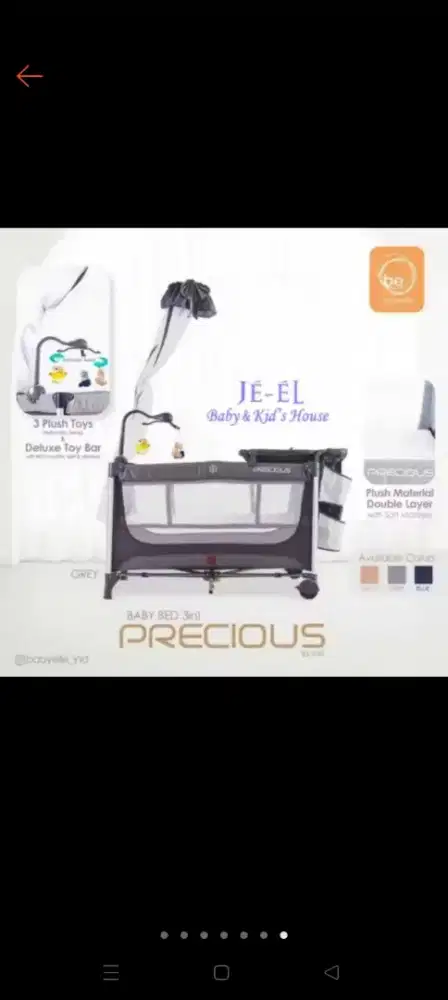 Precious baby bed box