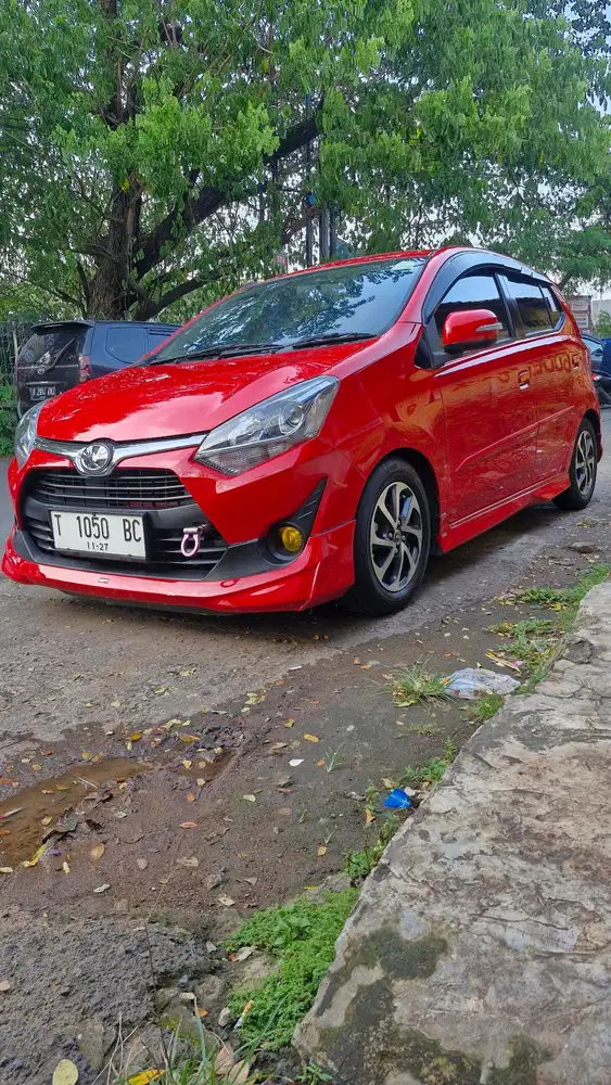 Toyota Agya TRDsportivo 2017 Manual Ful Orisinil Luar Dalam KM 85 rb
