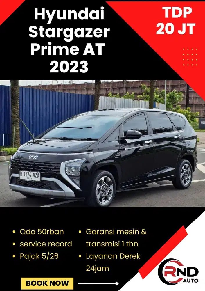 Hyundai Stargazer Prime AT 2023 Bensin