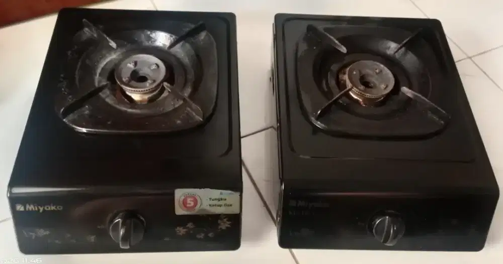 Kompor gas Miyako 1 tungku 2 pcs