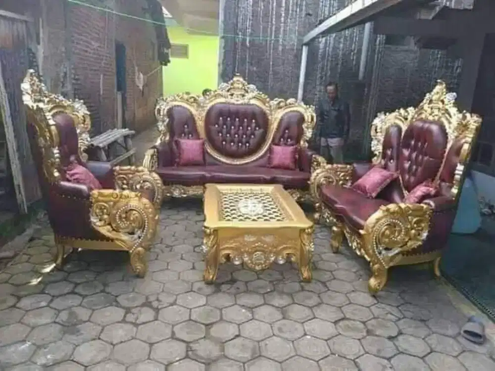 Sofa tamu belagio ukir