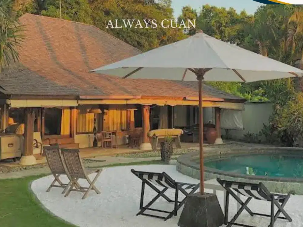 Tanah Dan Bangunan Villa Dijual Area Canggu
