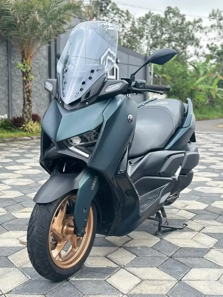 Yamaha New XMax 250 ABS Keyless Odo 5rb Hijau Koko Motor