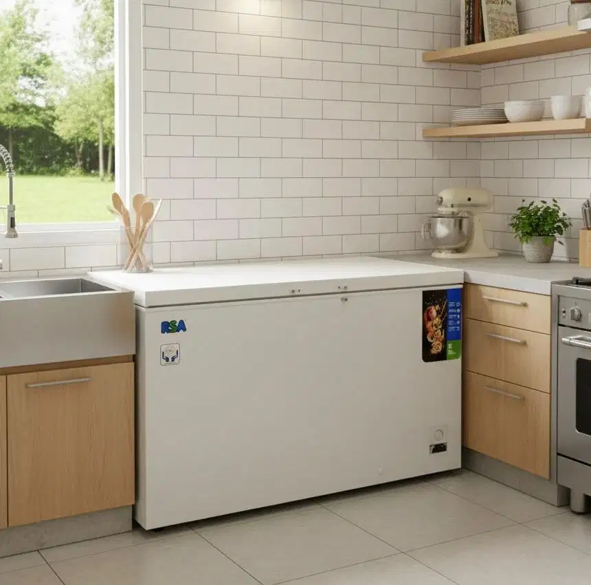 Free antar freezer RSA 450L murah